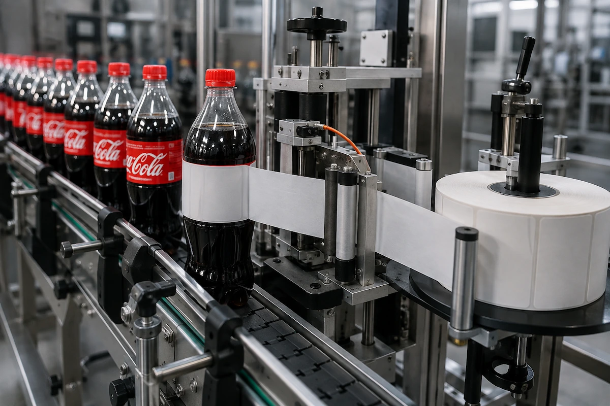FMCG products prepared for market-specific relabeling