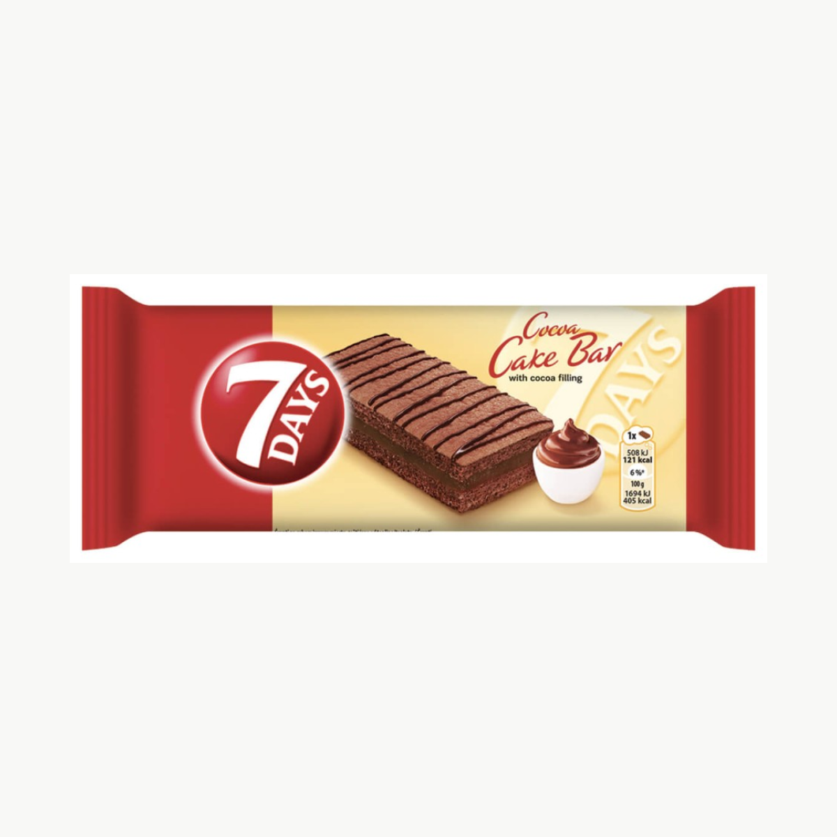 7 DAYS Cake Bar Cocoa 32gr