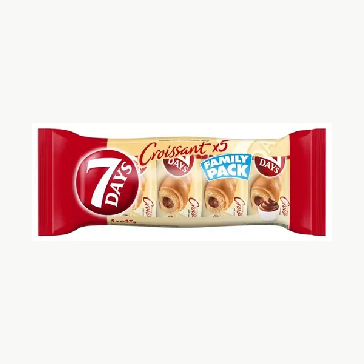 7 DAYS Croissant Cocoa Family Pack x5