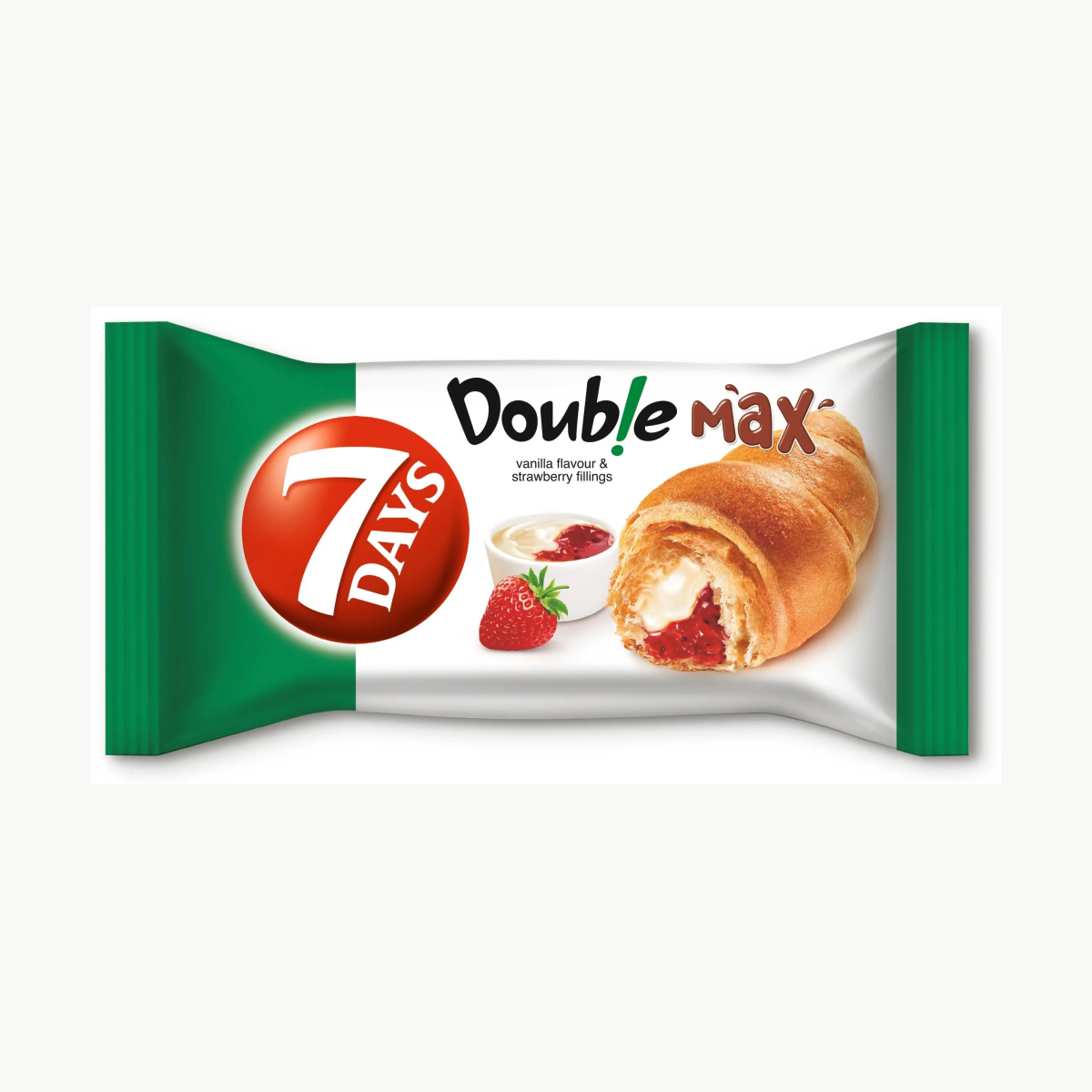 7 DAYS Croissant Vanilla&Strawberry 92gr