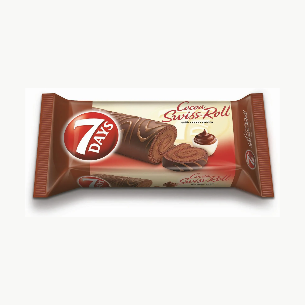 7 DAYS Swiss Roll Cocoa Glaze 200gr