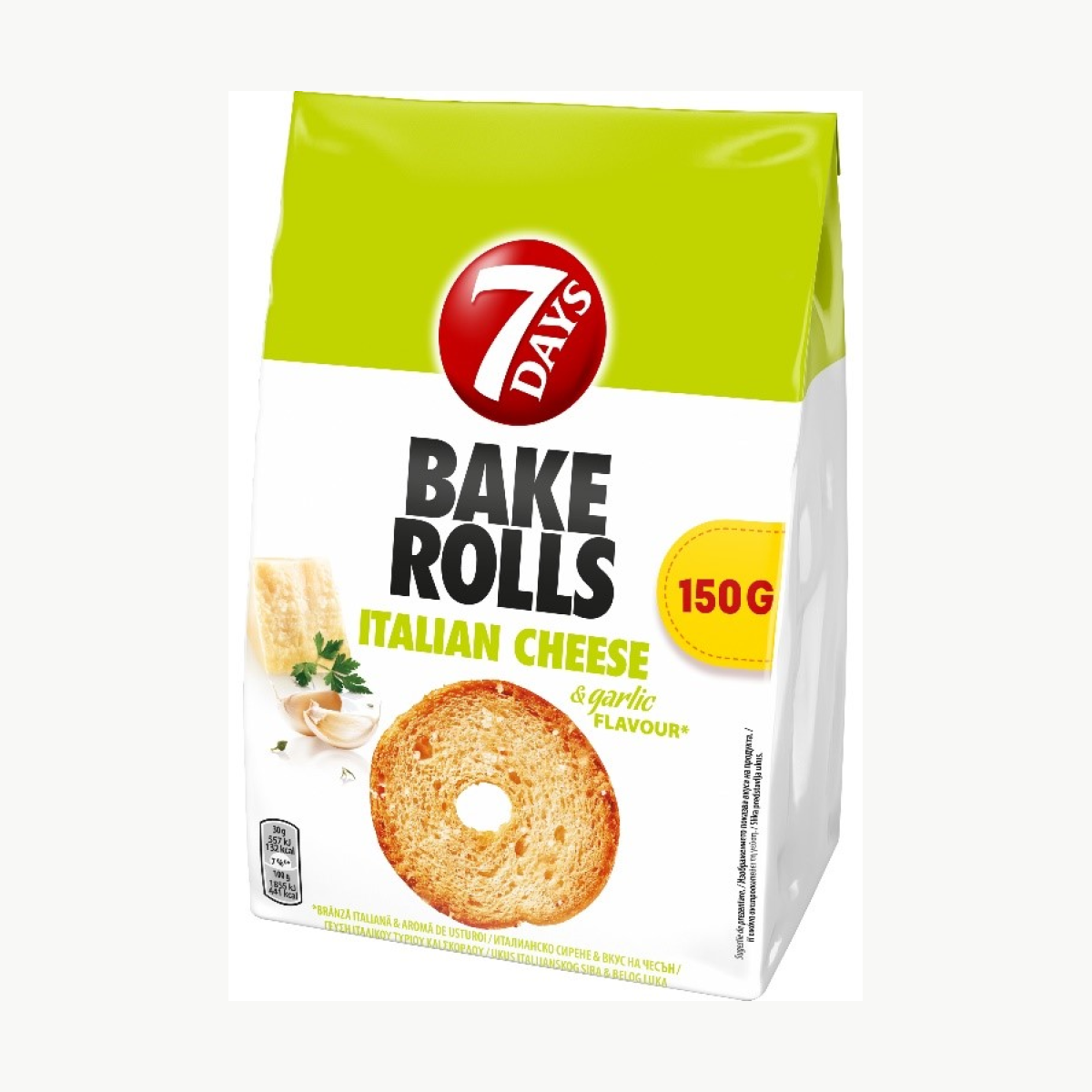 Bake rolls Italian Cheese 150gr