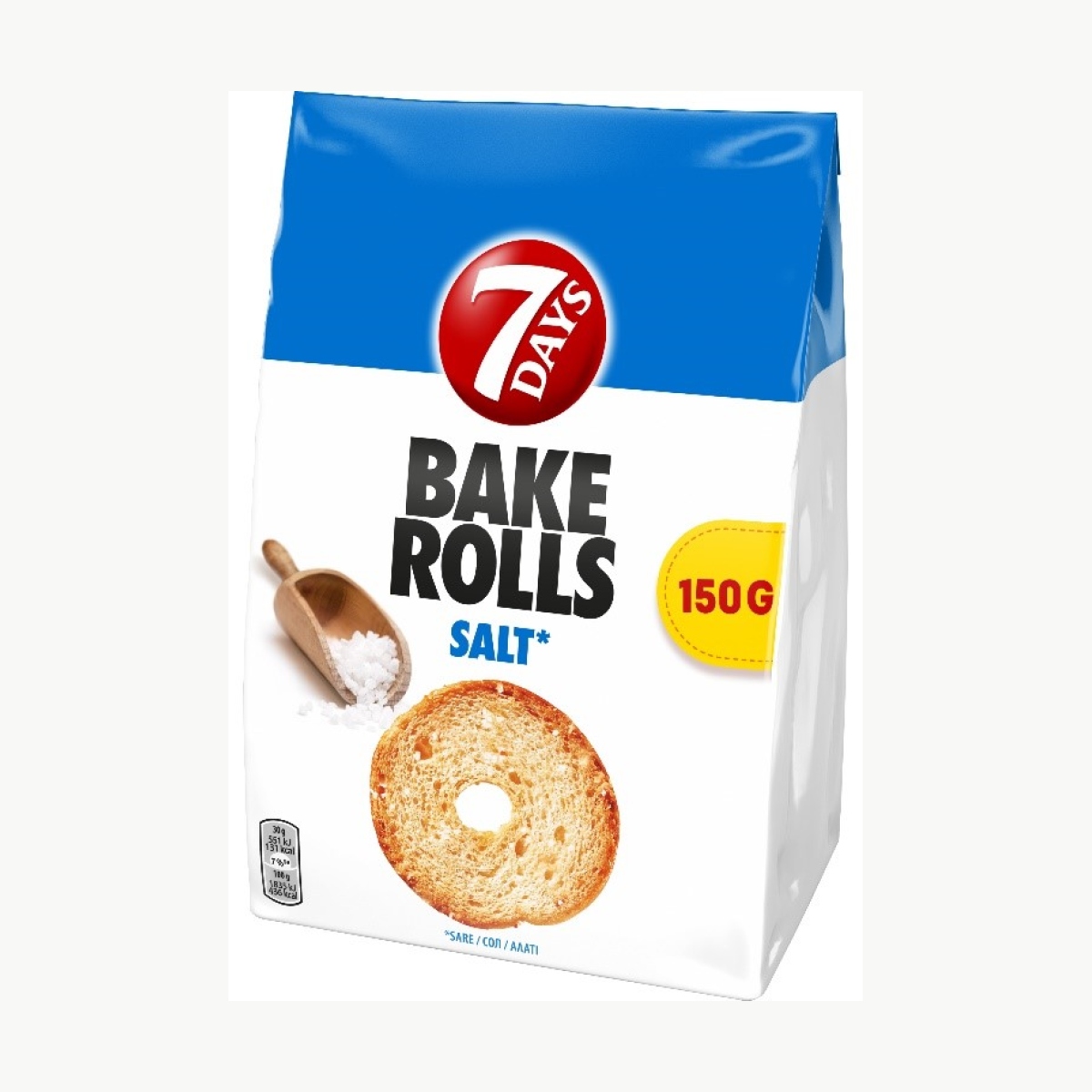 Bake rolls Salt 150gr