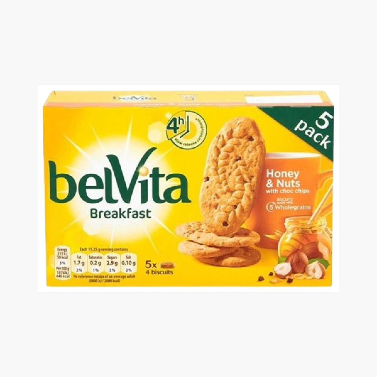 Belvita 225 gr hazelnut and honey