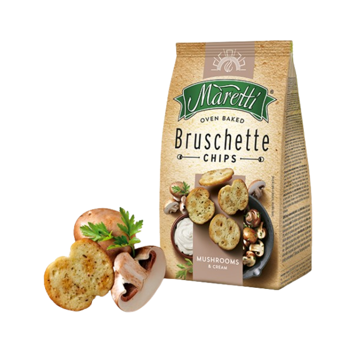 Bruschette Maretti Mushrooms&Cream 70gr