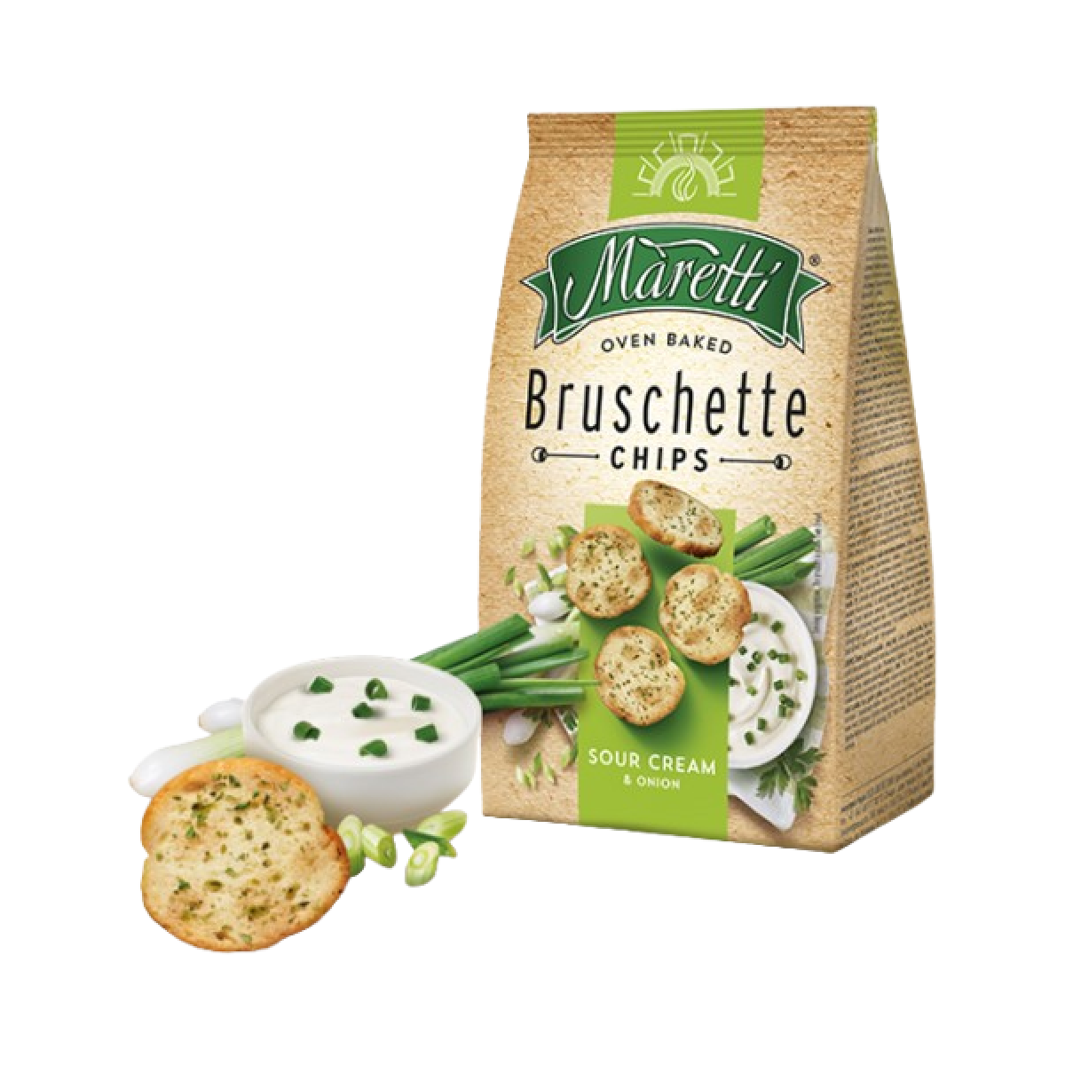 Bruschette Maretti Sour cream&Onion 70gr