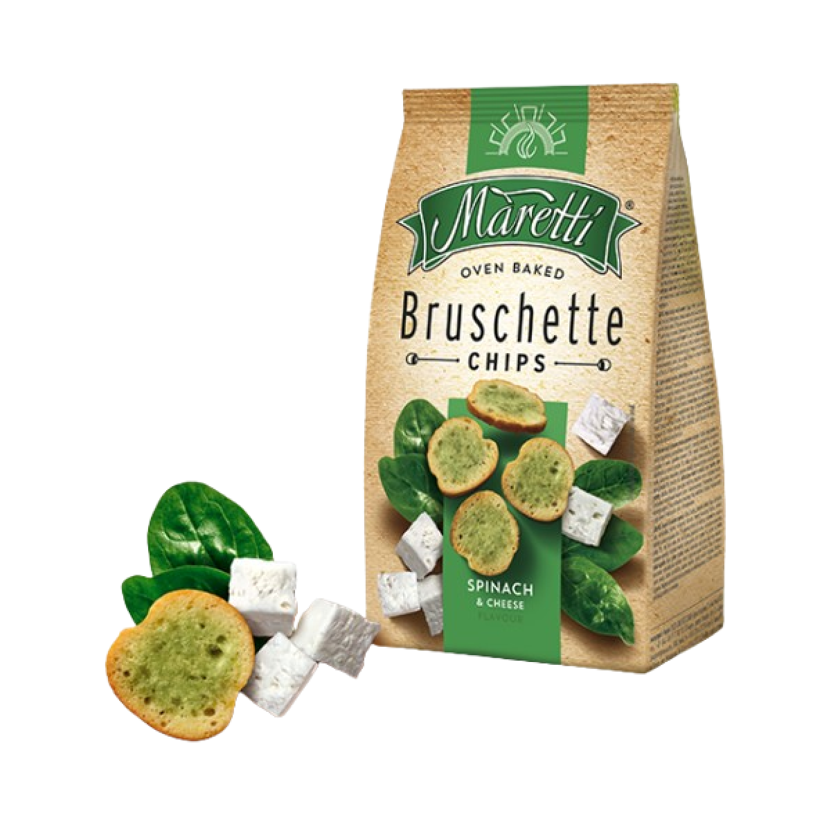 Bruschette Maretti Spinach&Cheese 70gr