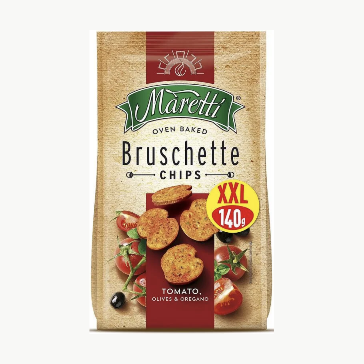 Bruschette Maretti XXL Tomato,olives&oregano 140gr