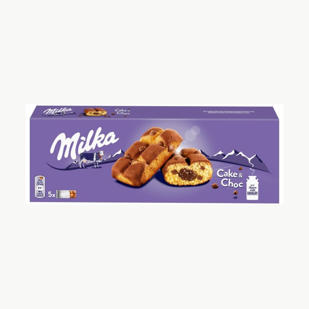Milka export assortment cake and choc 175-gr
