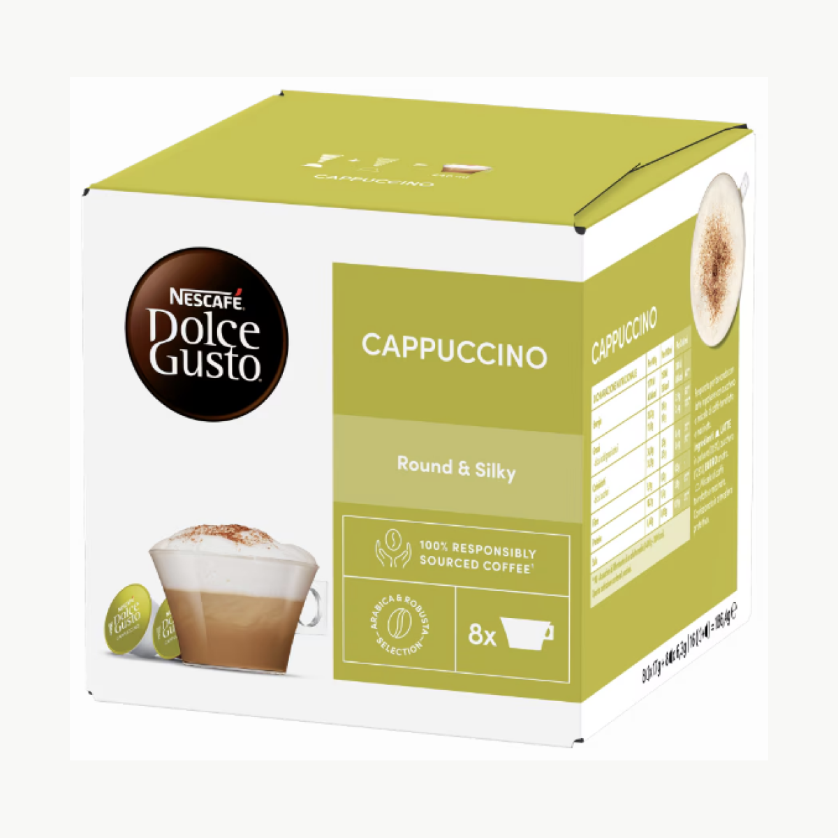 DG Cappuccino 186.4 g Boxes in a carton- 3