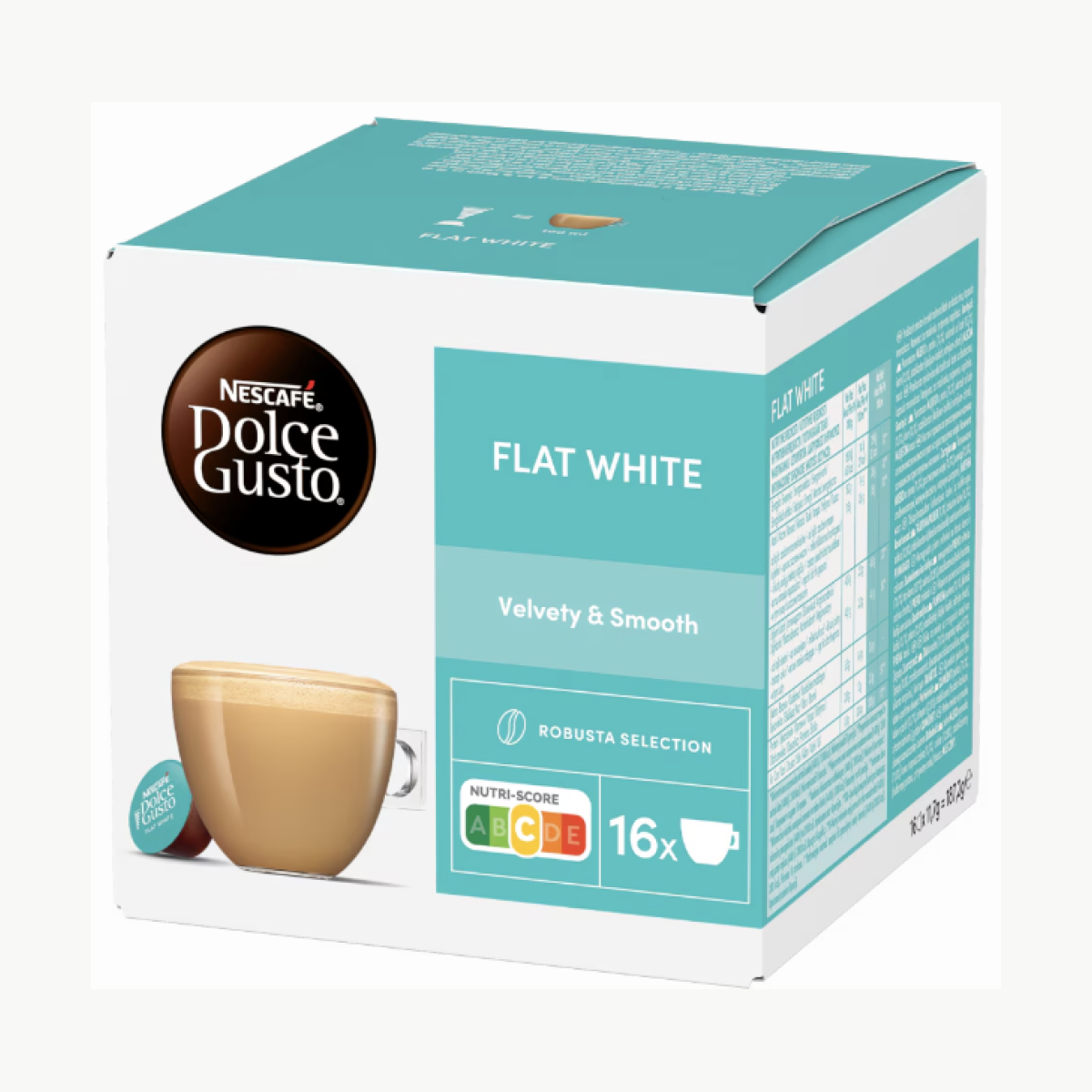 DG Flat White 187.2 g Boxes in a carton- 3