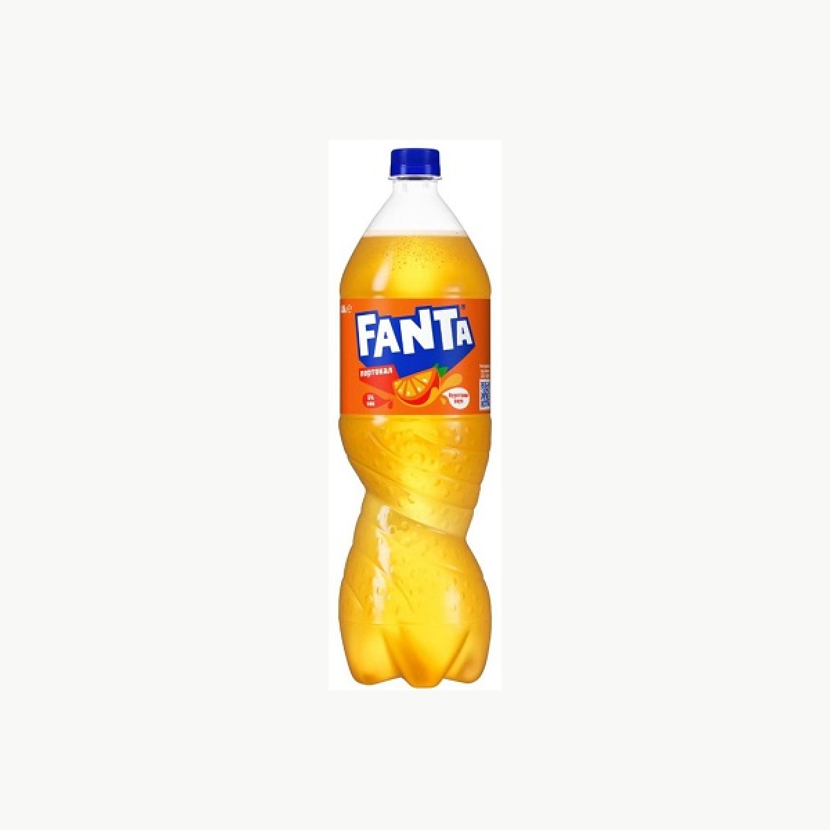 Fanta orange 1L with sugar