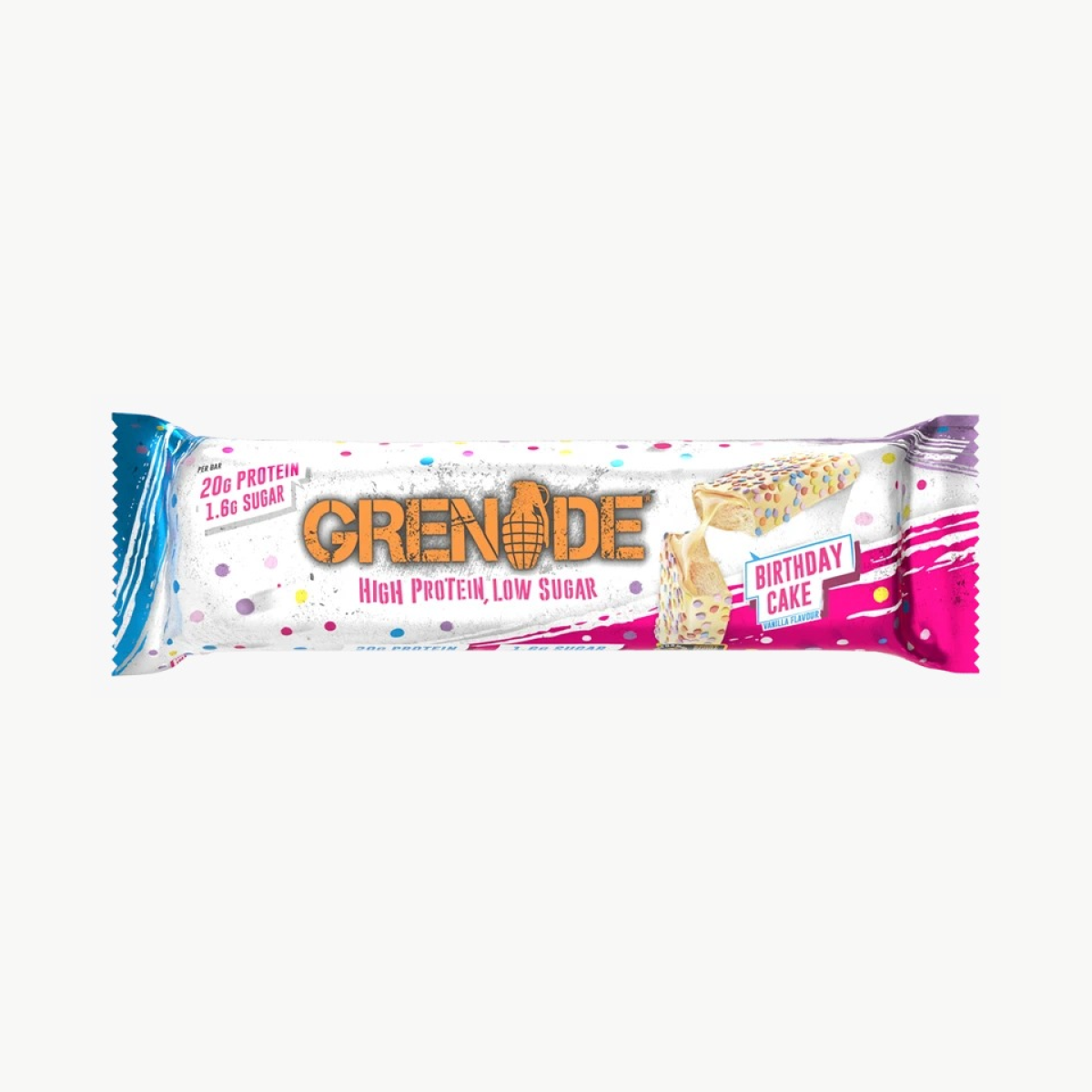 Grenade Birthday Cake 60gr