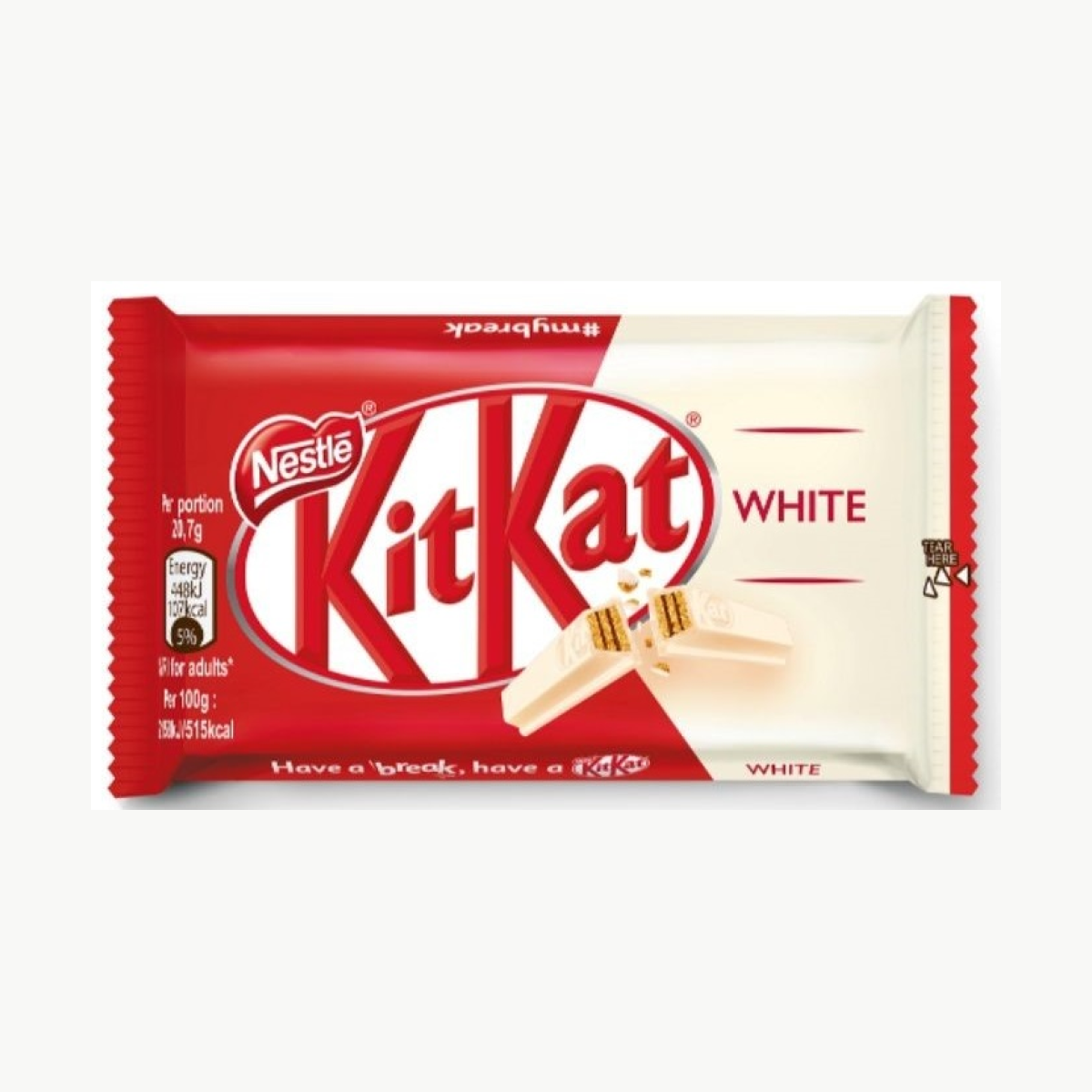Kitkat fingers white