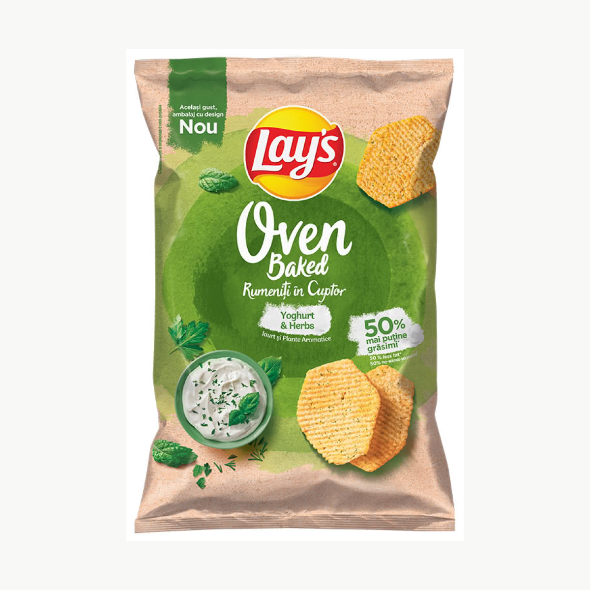 Lay's Chips oven baked herbs