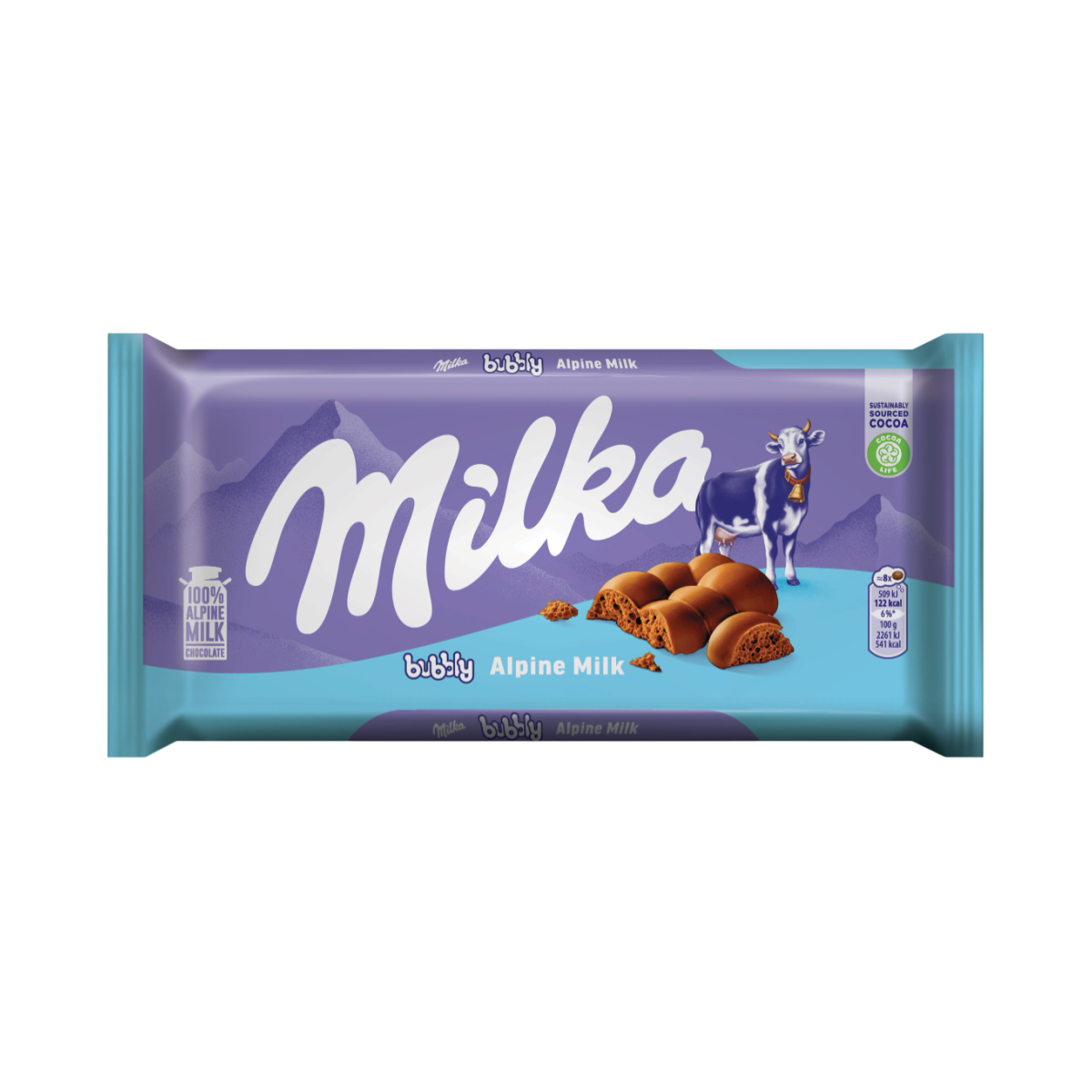Milka Chocolate Bubbly 90gr
