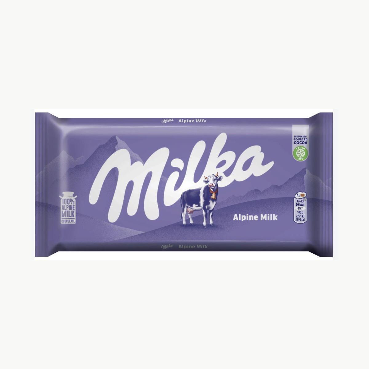 Milka Chocolate Alpine Milk 90gr