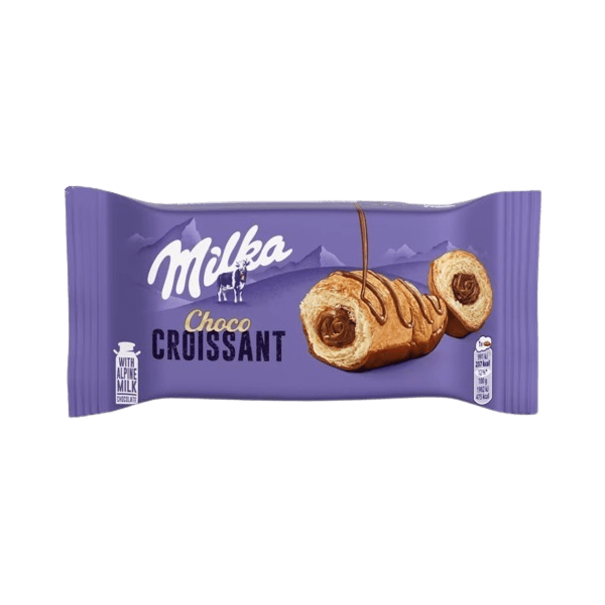 Milka croissant chocolate
