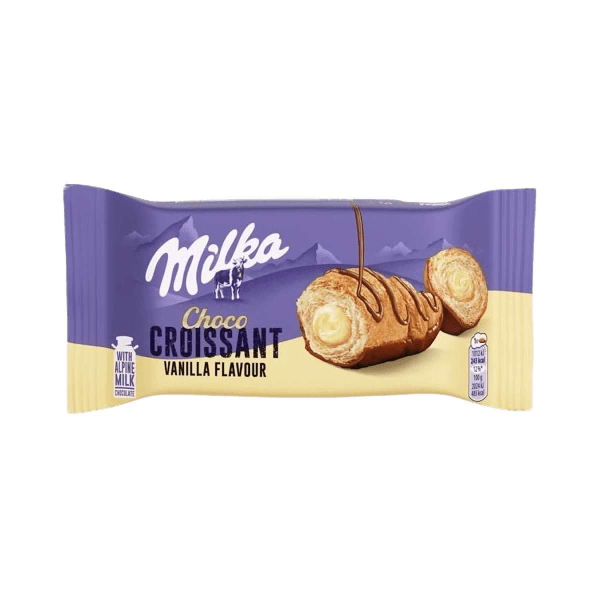 Milka croissant vanilla