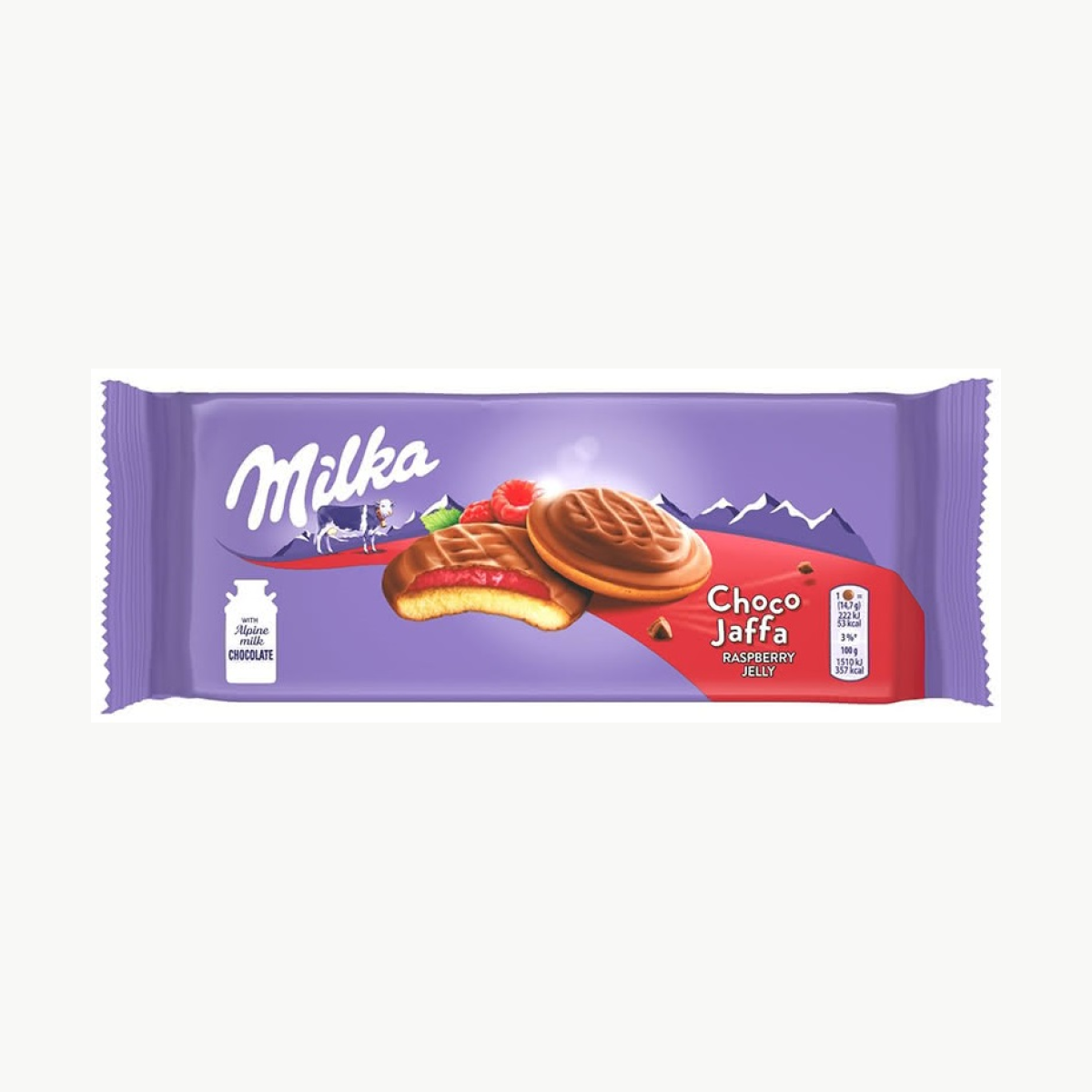 Milka choco jaffa raspberry