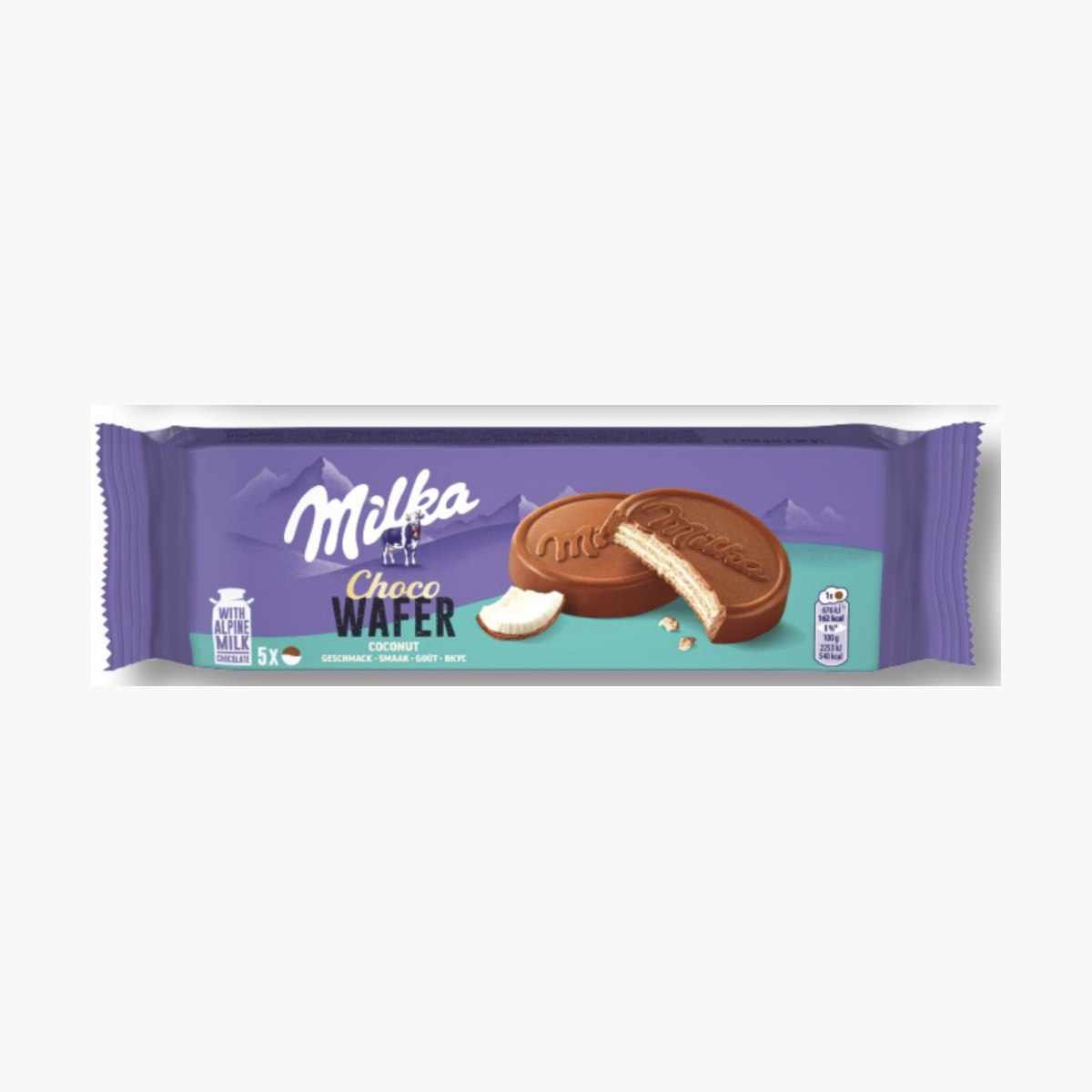 Milka Choco wafer Coconut 150 g
