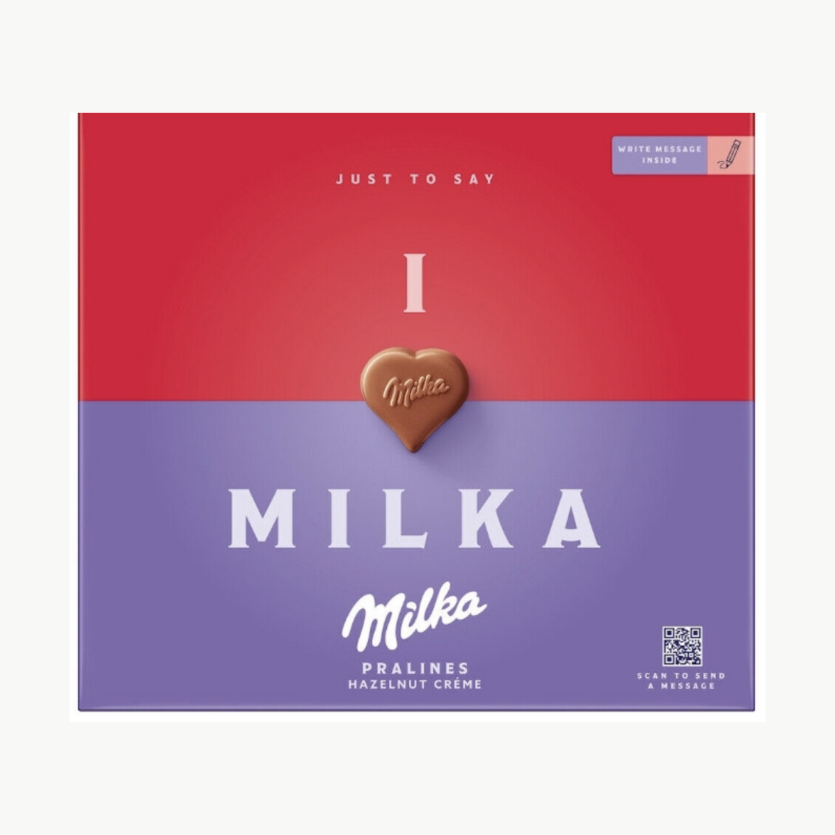 Milka chocolates Hazelnut cream 110gr