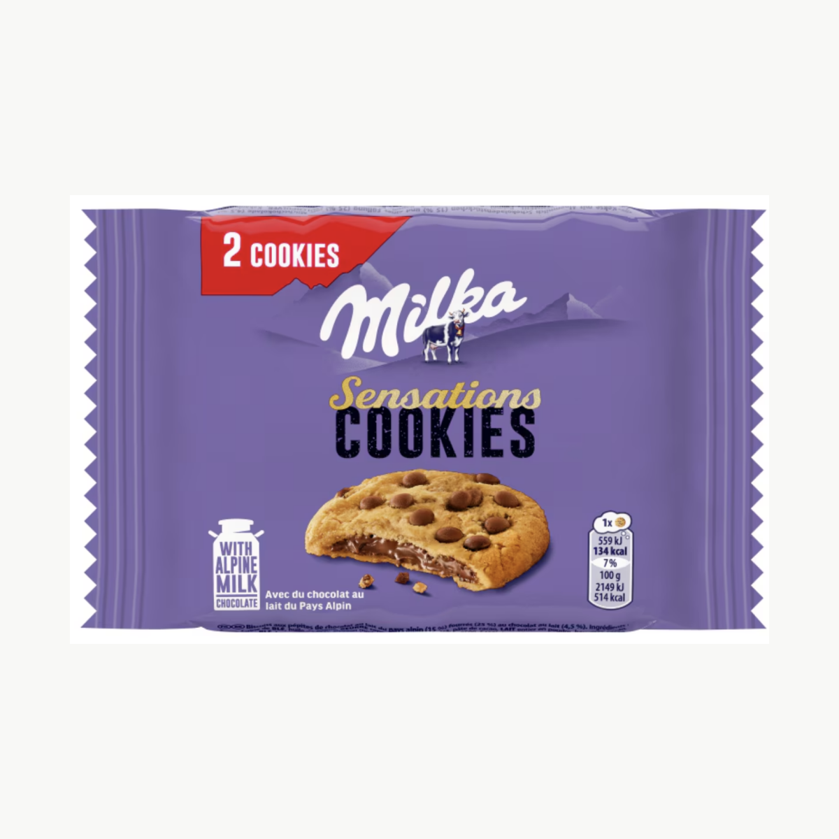 Milka Cookie Choco inside Sensations 52gr