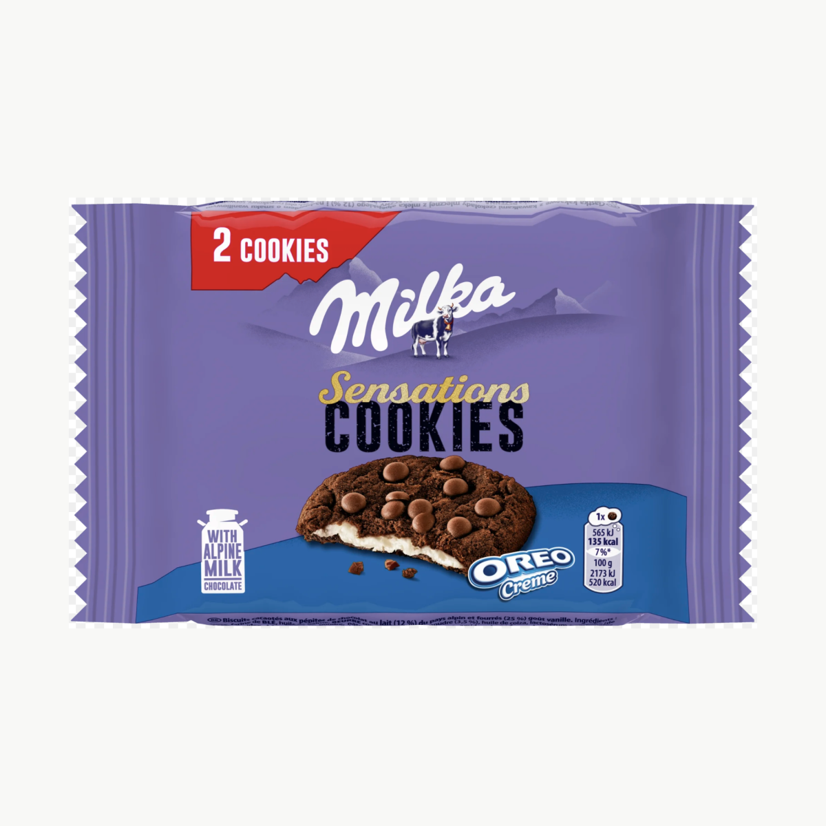 Milka Cookie Sensations Oreo 52gr