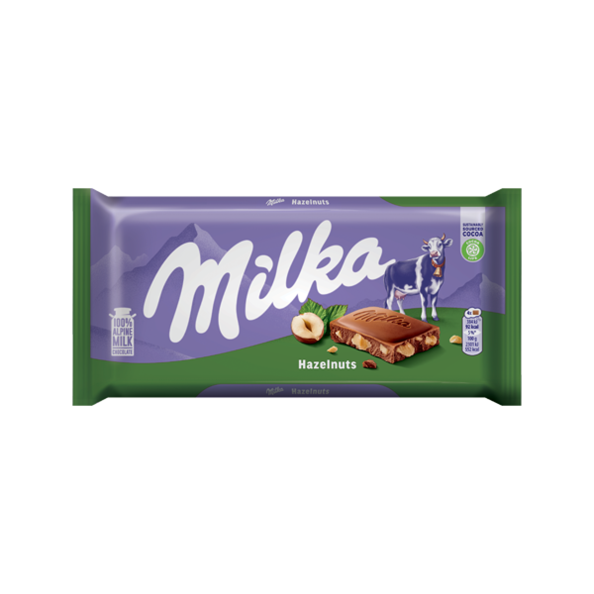 Milka hazelnuts