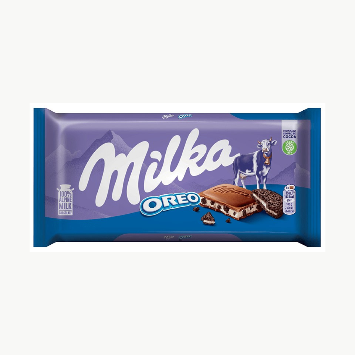 Milka Chocolate Oreo Cookies 100gr