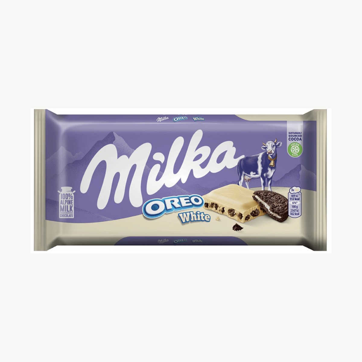 Milka Chocolate Oreo White 100gr