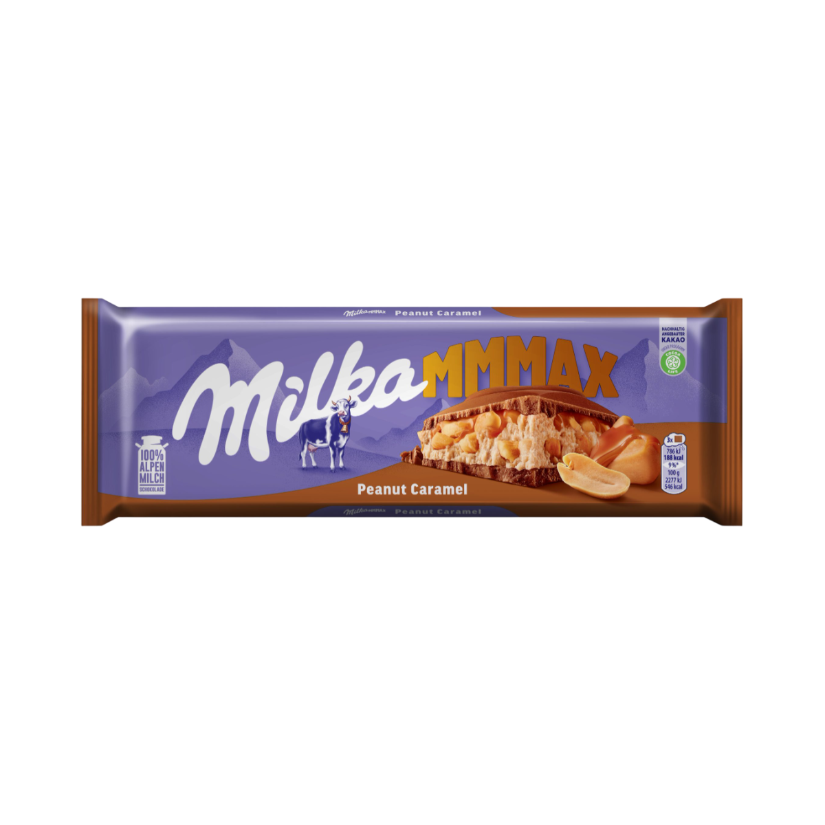 Milka Chocolate Peanut Caramel 276gr