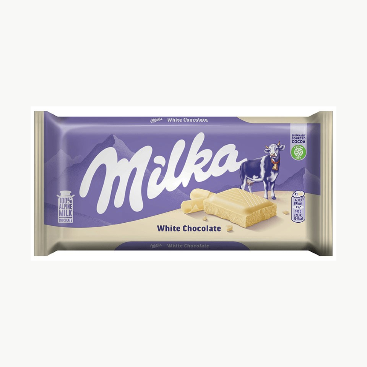 Milka Chocolate White 90gr