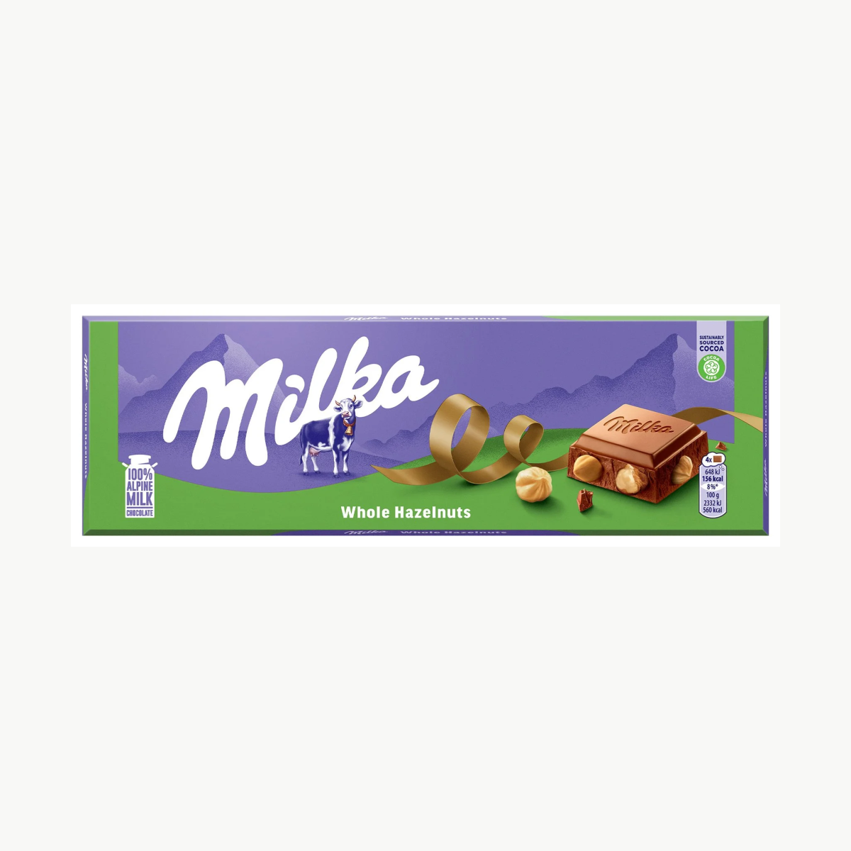 Milka Chocolate Whole Hazelnut 250gr