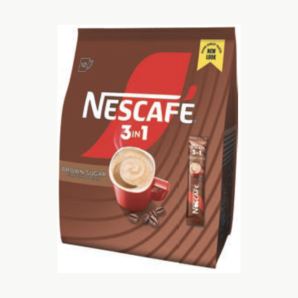 Nescafe 3in1 Brown Sugar BAG 16,5gr*10
