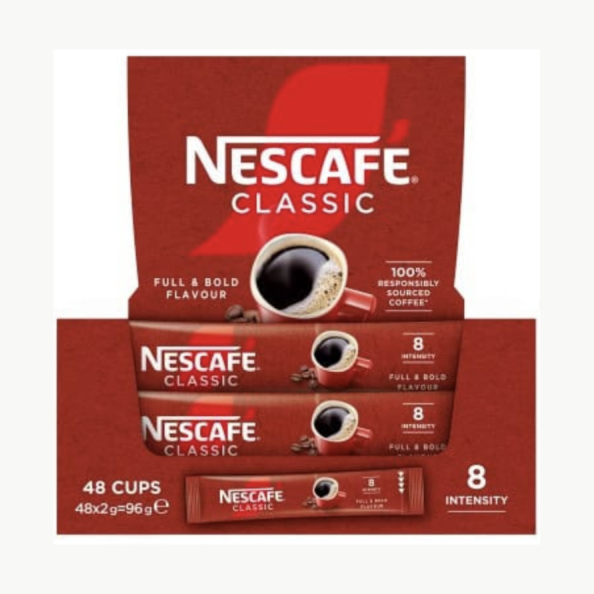 Nescafe Classic 2 g 48 pcs in a display box