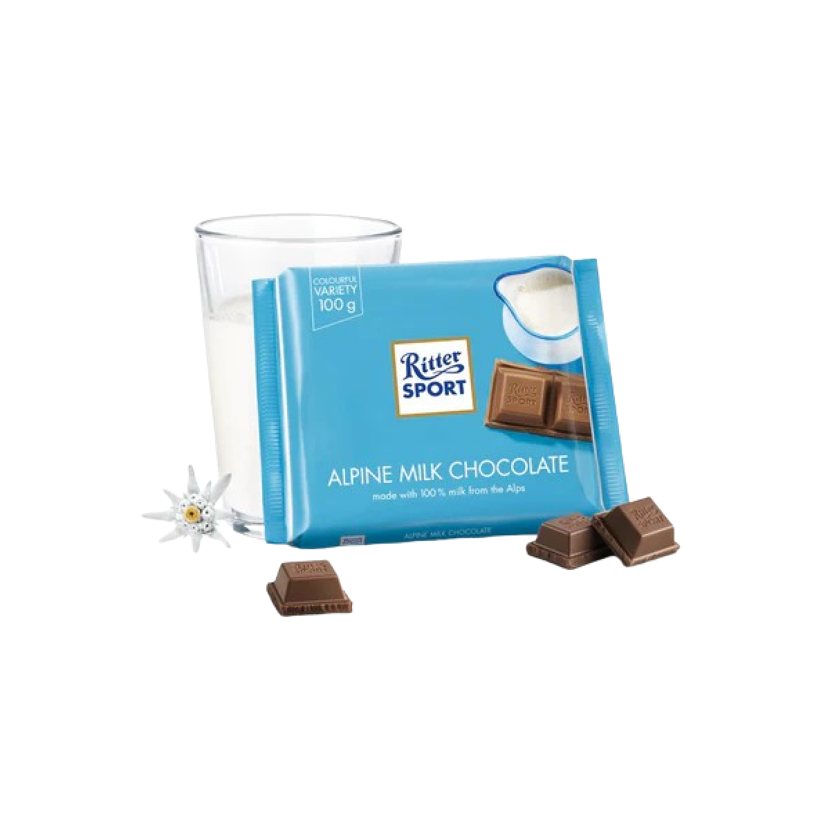Ritter Sport Alpine Milk 100 g.