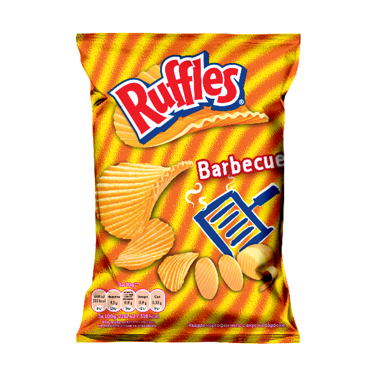 Ruffles snack exporters barbecue